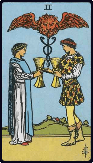 Lá Hai Cốc (Two of Cups)
