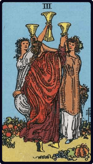 Lá Ba Cốc (Three of Cups)