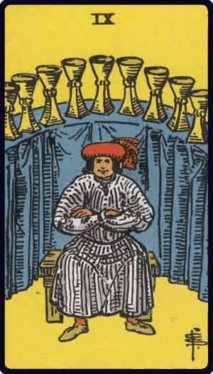 Lá Chín Cốc (Nine of Cups)