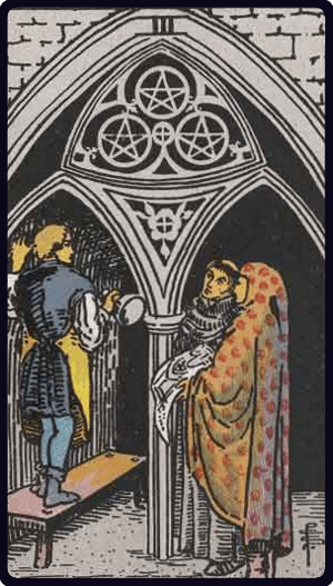 Lá Ba Xu (Three of Pentacles)
