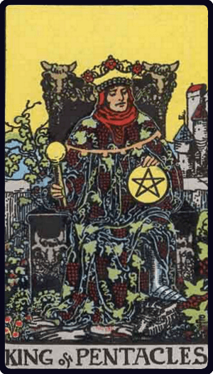 Lá Vua Xu (King of Pentacles)