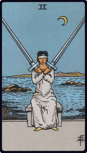Lá Hai Kiếm (Two of Swords)