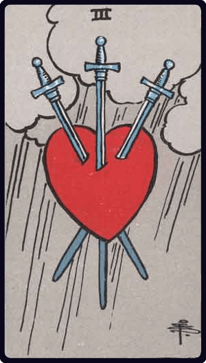 Lá Ba Kiếm (Three of Swords)