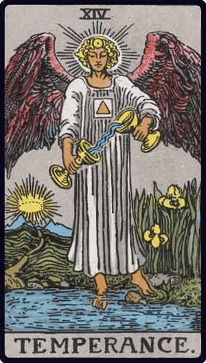 Lá Điều Độ (Temperance)