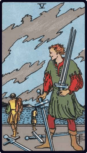 Lá Năm Kiếm (Five of Swords)