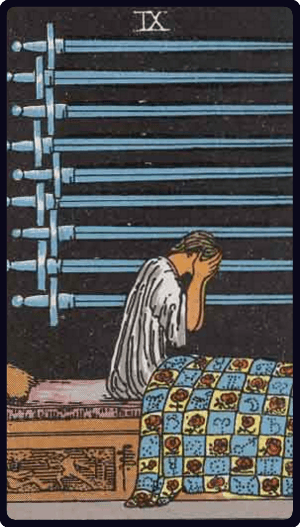 Lá Chín Kiếm (Nine of Swords)