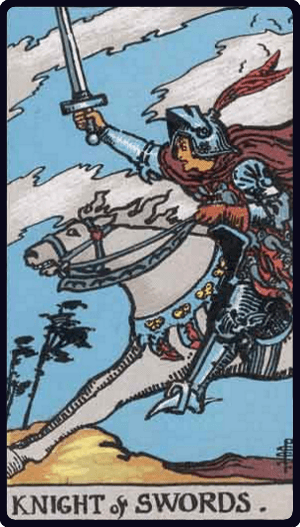 Lá Kỵ Sĩ Kiếm (Knight of Swords)