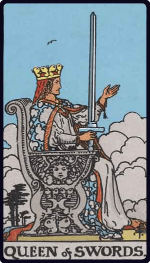 Lá Hoàng Hậu Kiếm (Queen of Swords)
