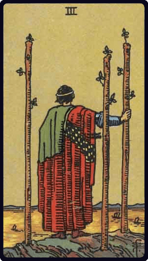 Lá Ba Gậy (Three of Wands)